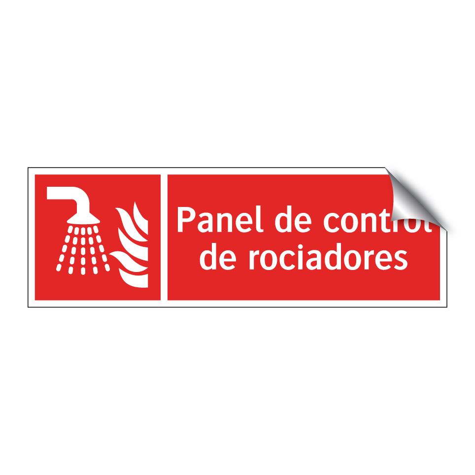 Panel de control de rociadores