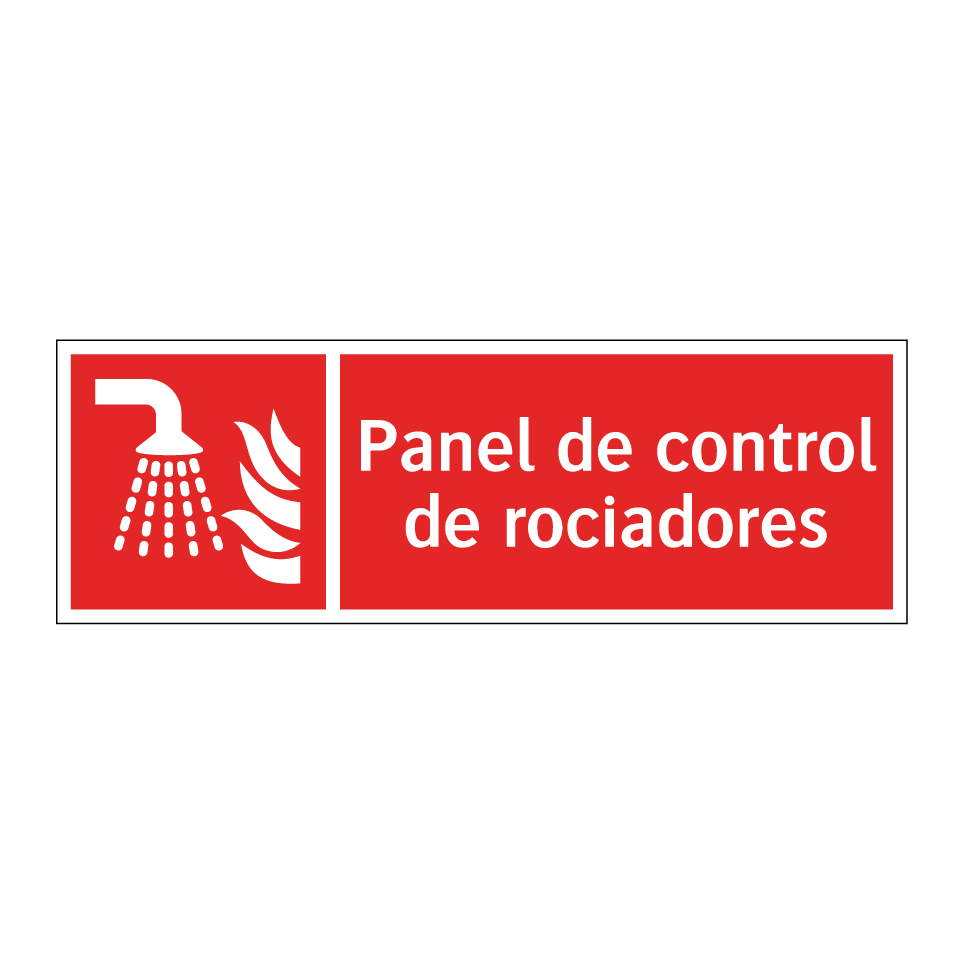 Panel de control de rociadores