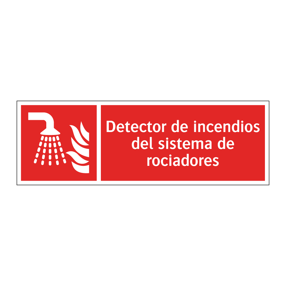 Detector de incendios del sistema de rociadores