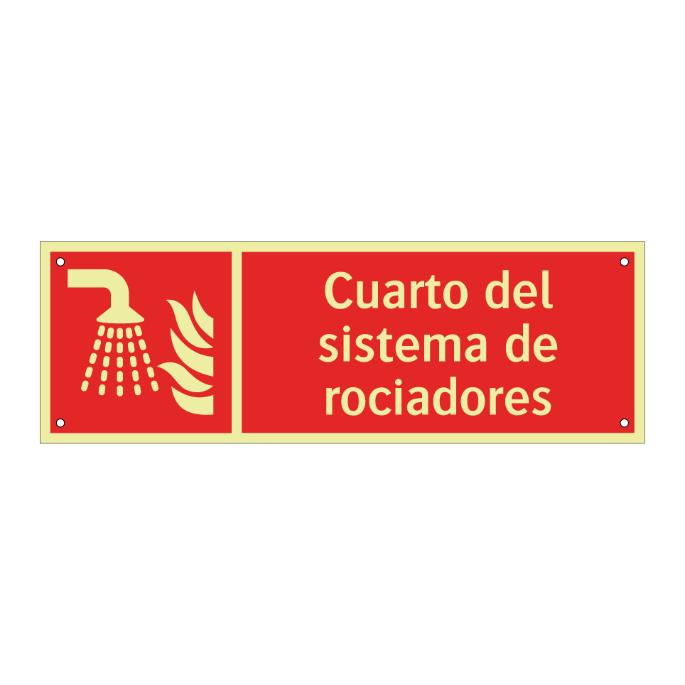 Cuarto del sistema de rociadores
