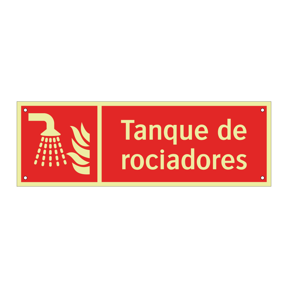 Tanque de rociadores