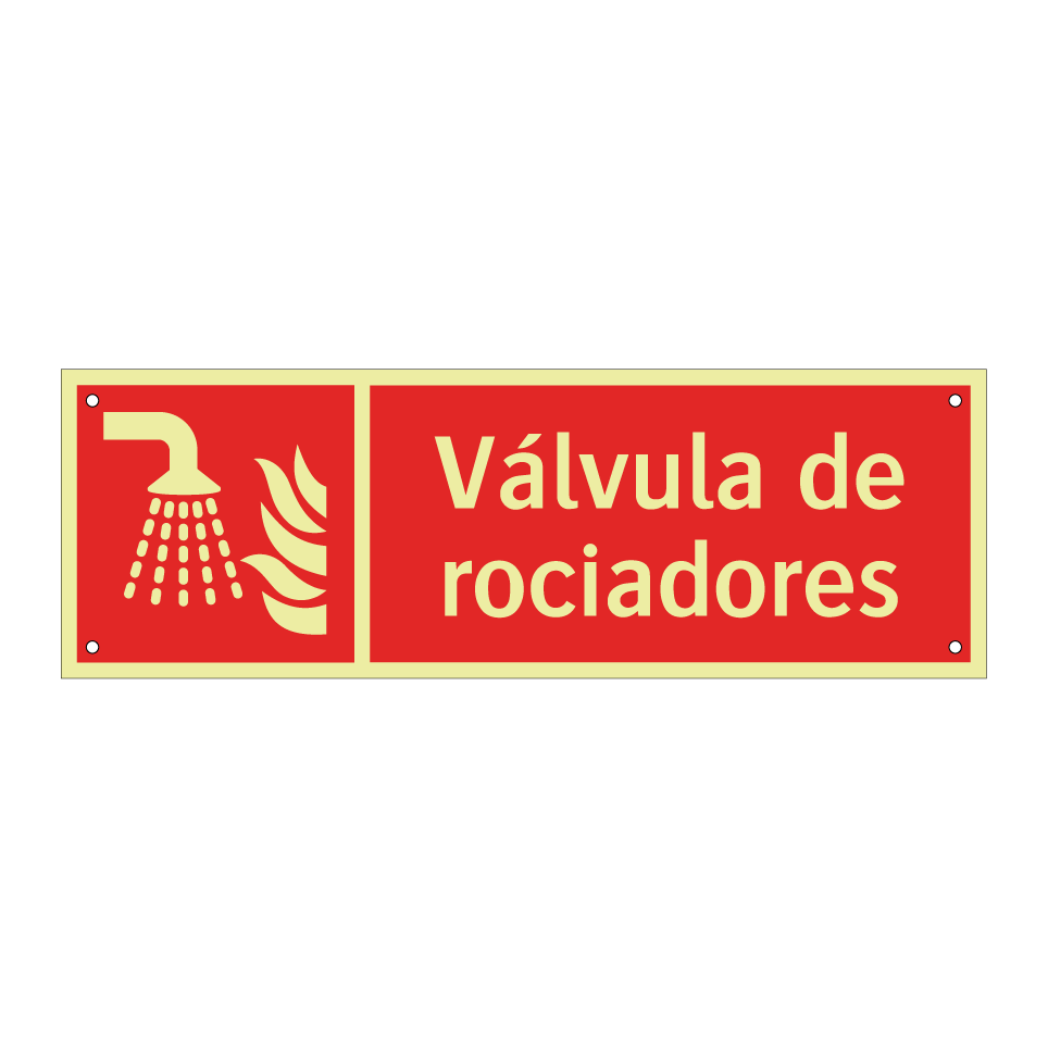 Válvula de rociadores