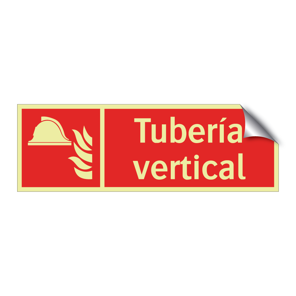 Tubería vertical
