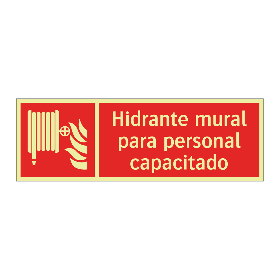 Hidrante mural para personal capacitado