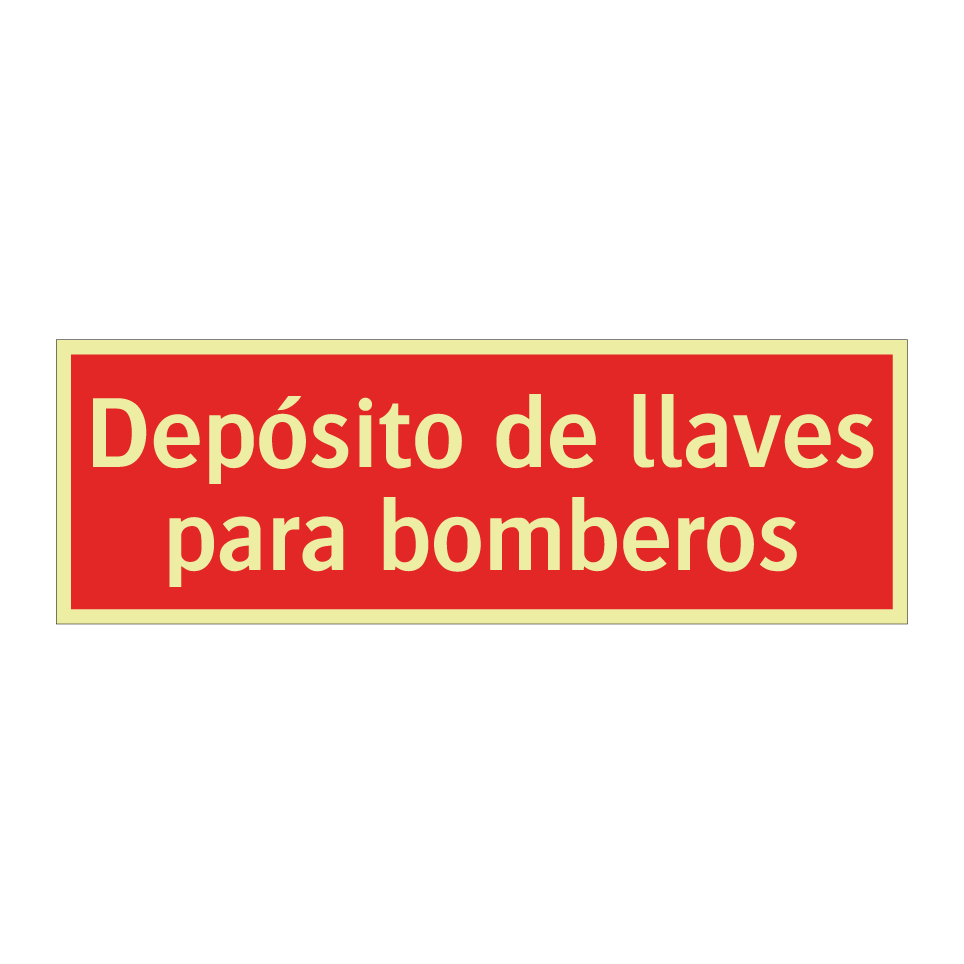 Depósito de llaves para bomberos