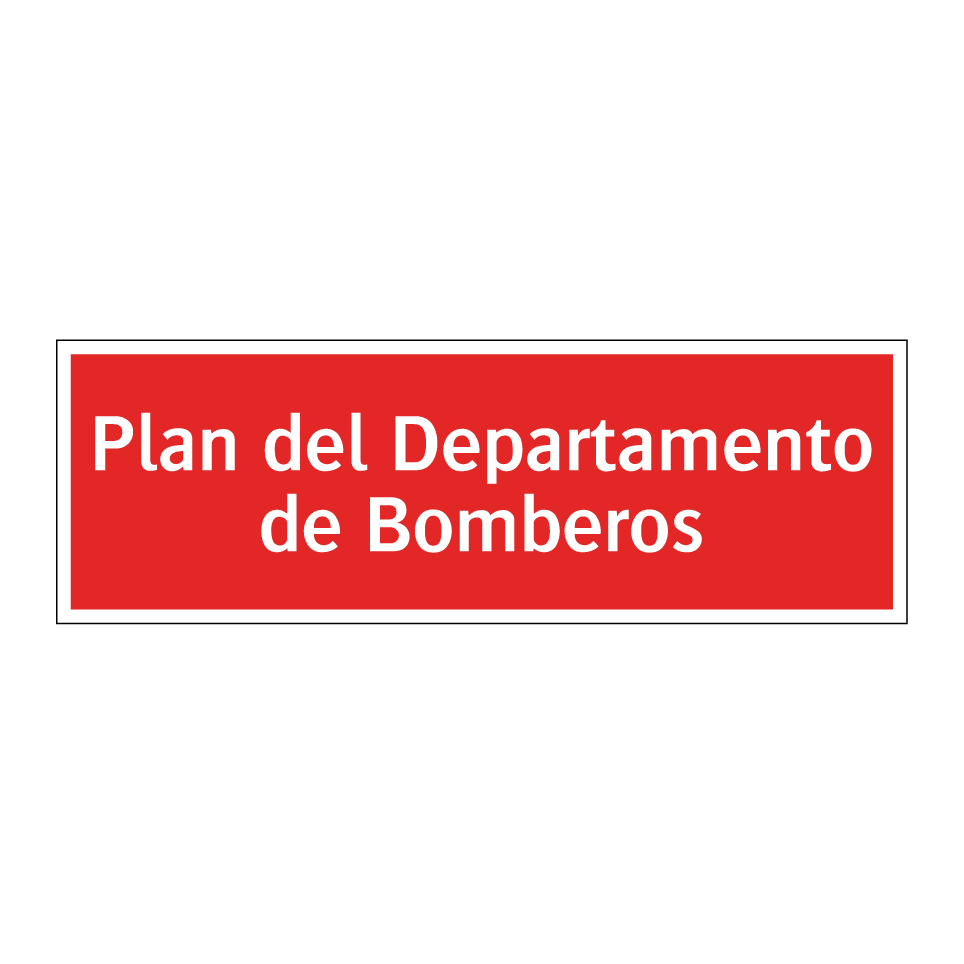 Plan del Departamento de Bomberos