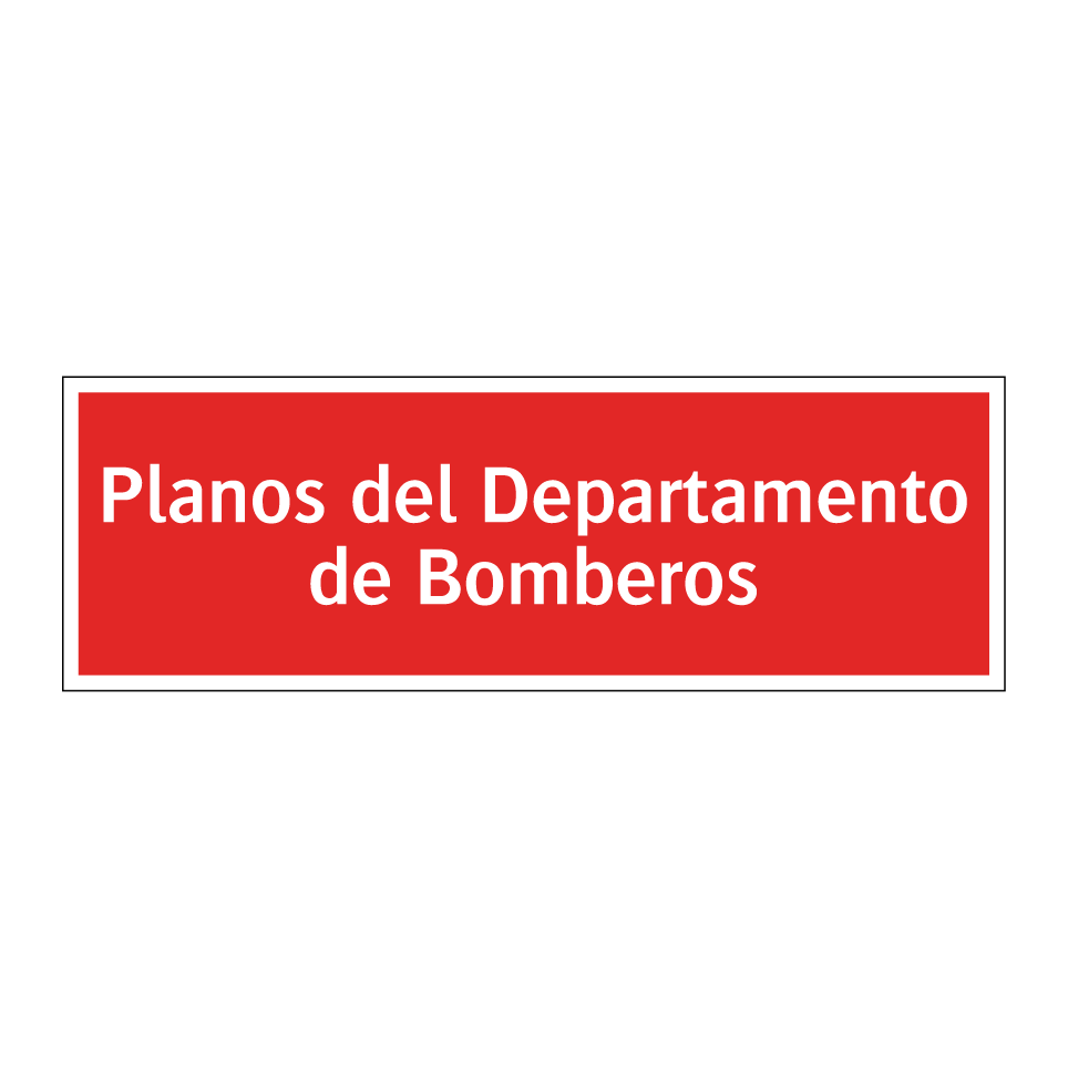 Planos del Departamento de Bomberos