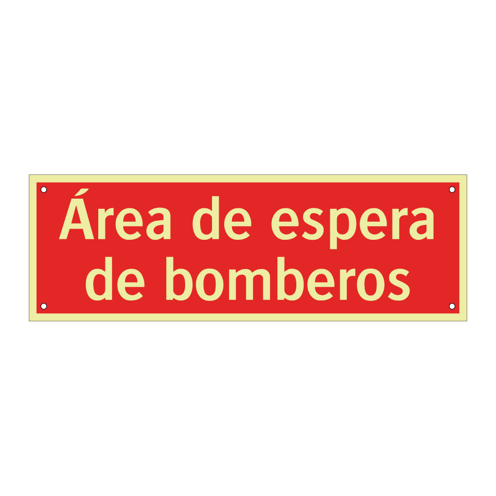 Área de espera de bomberos