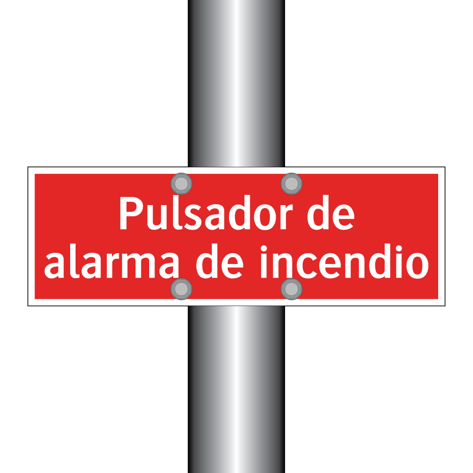 Pulsador de alarma de incendio