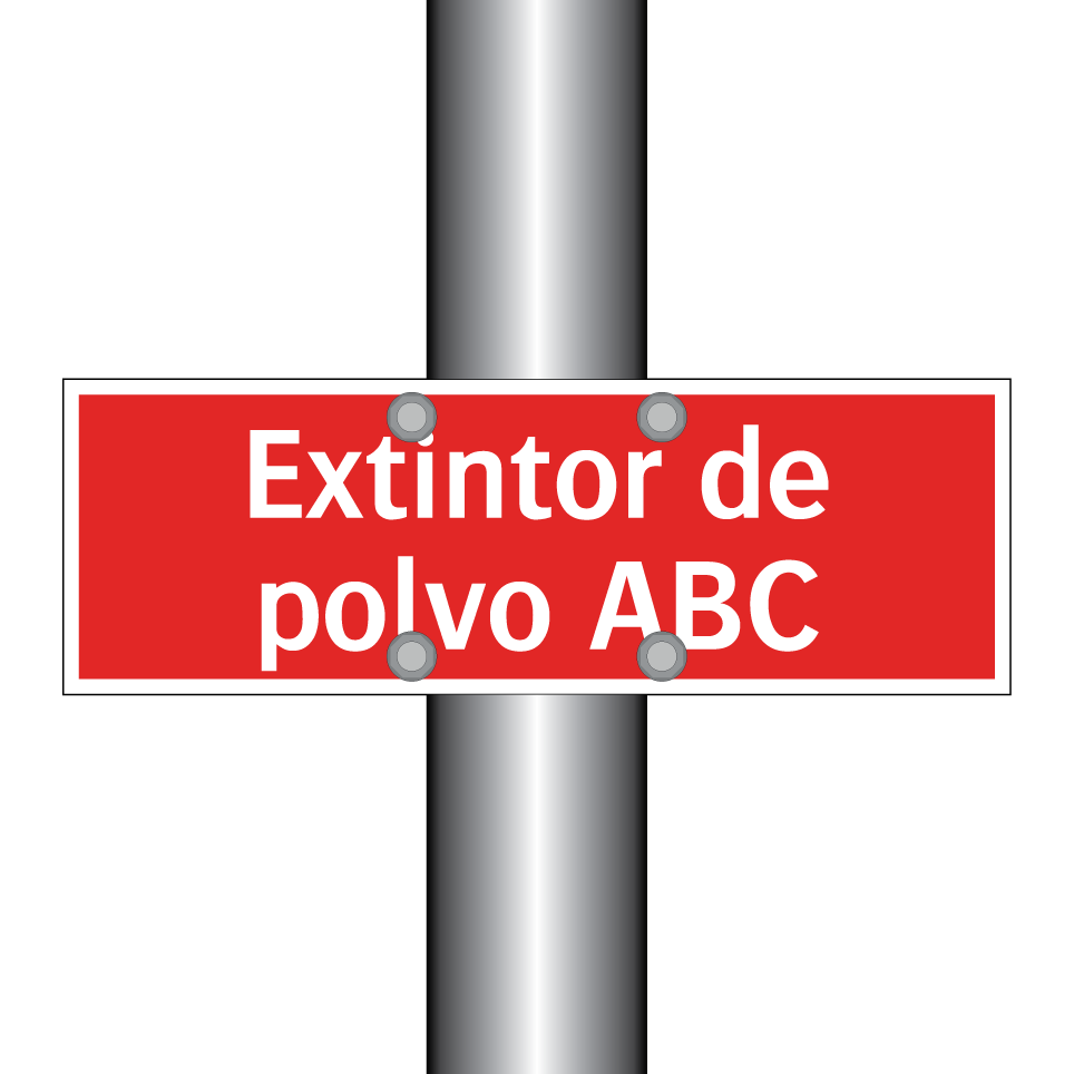 Extintor de polvo ABC