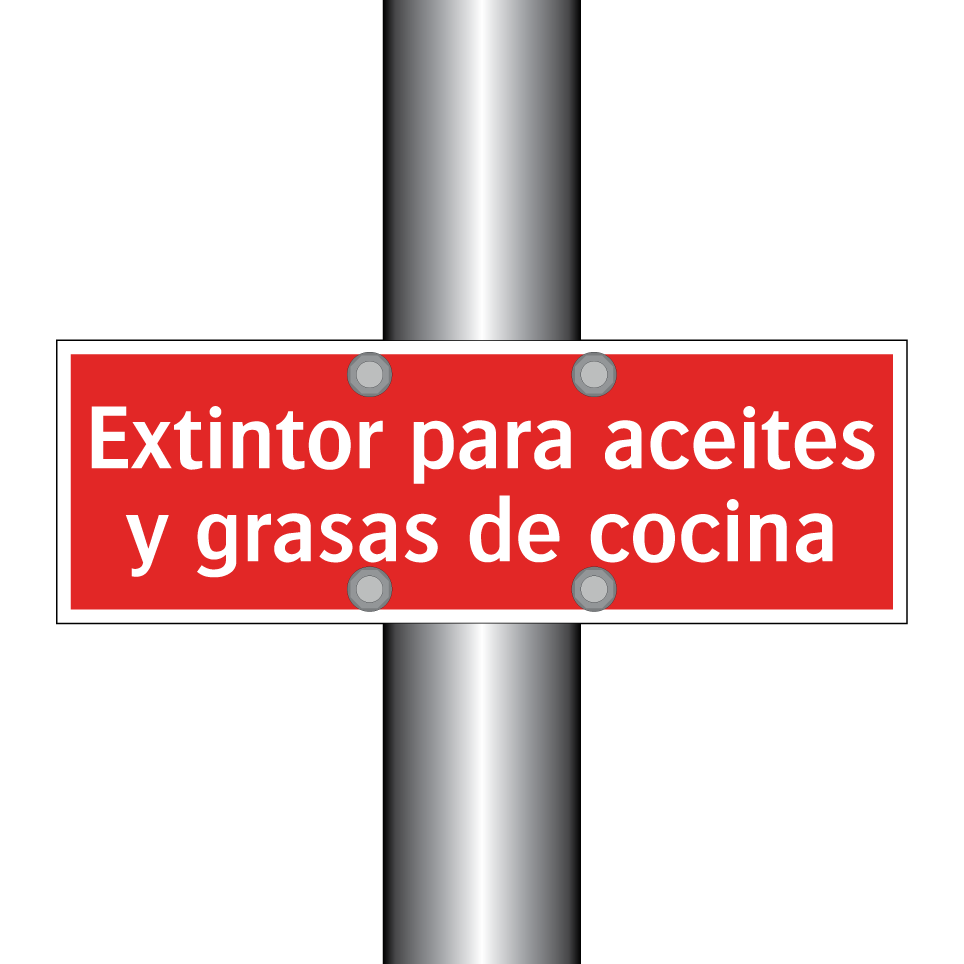 Extintor para aceites y grasas de cocina