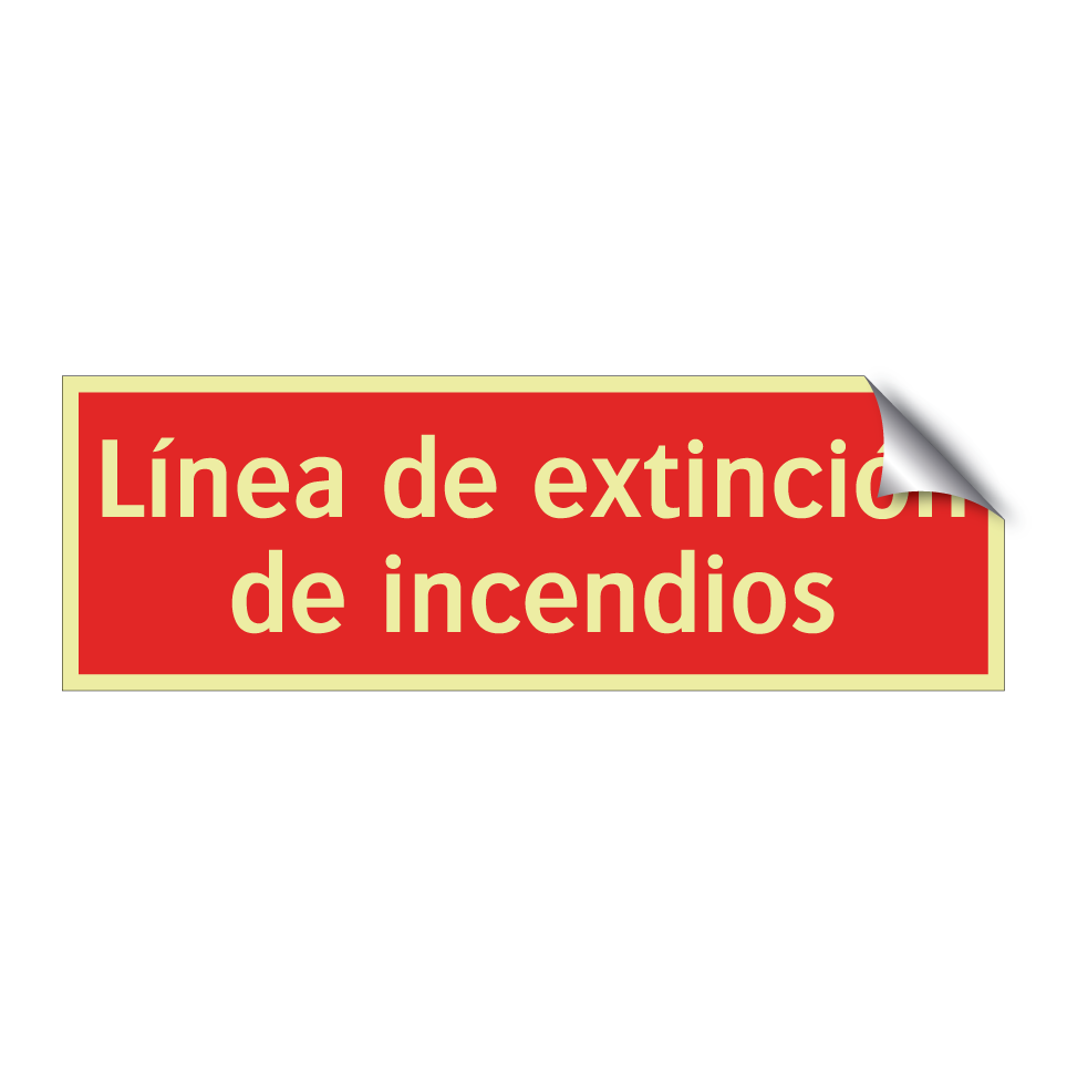 Línea de extinción de incendios