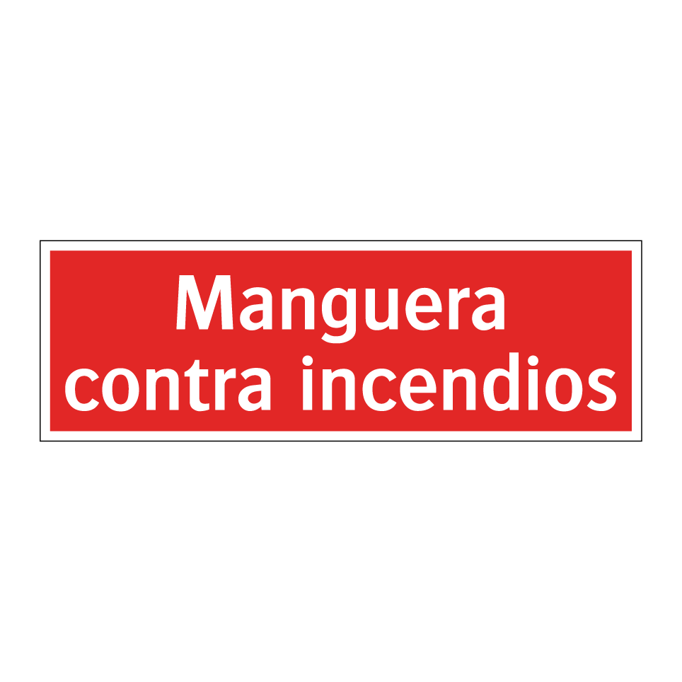 Manguera contra incendios