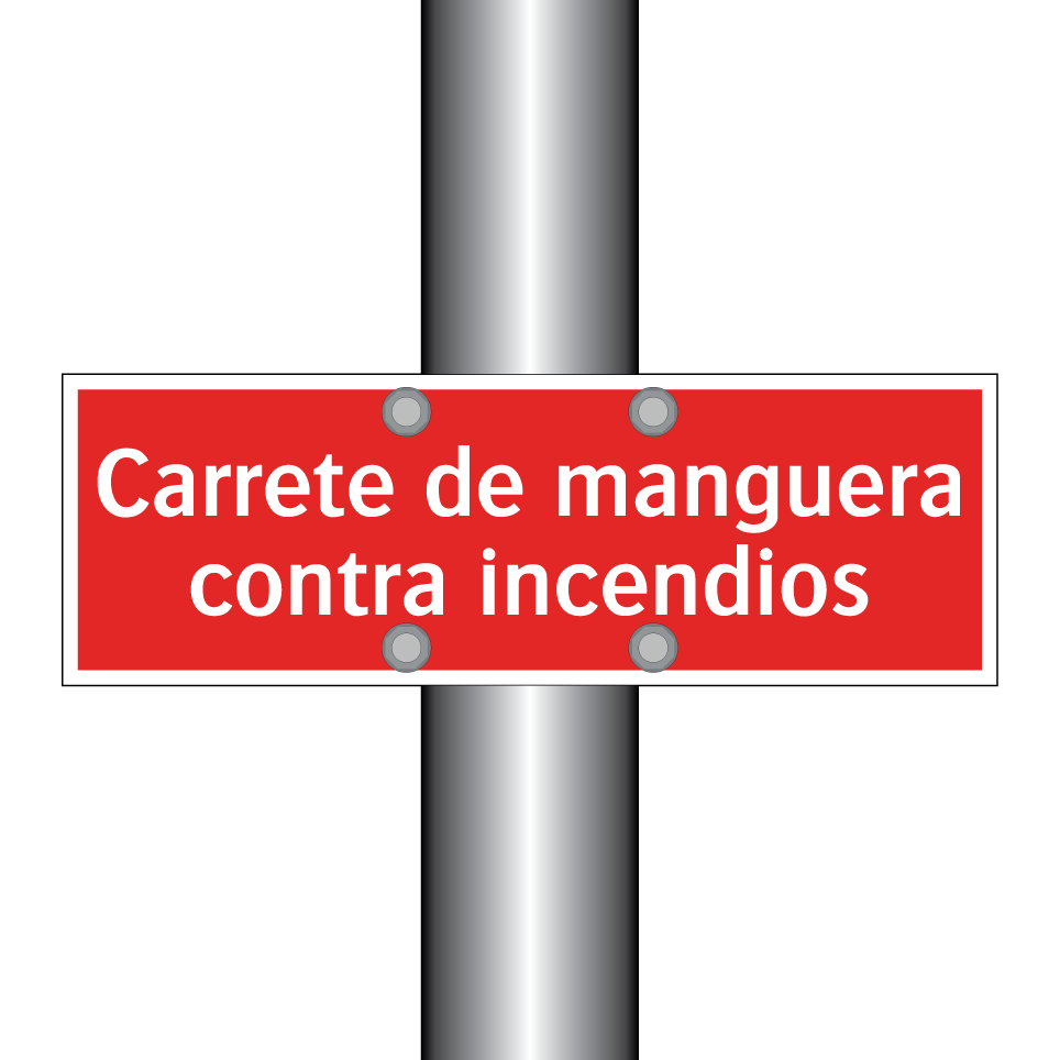 Carrete de manguera contra incendios