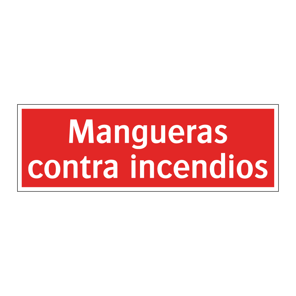 Mangueras contra incendios
