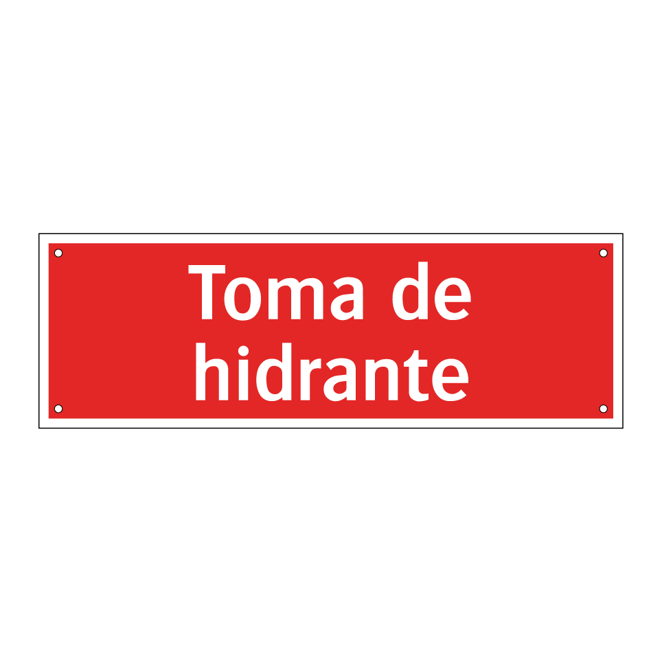 Toma de hidrante