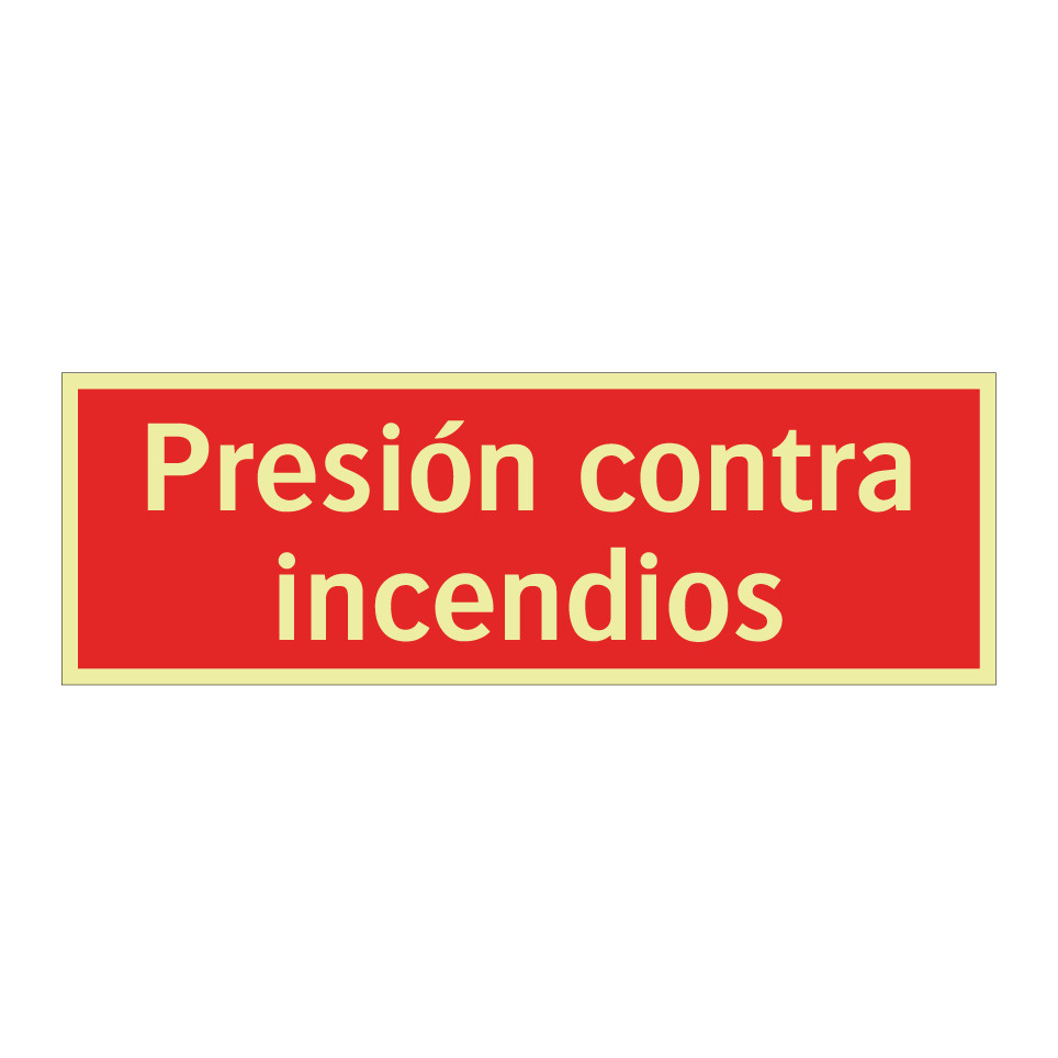 Presión contra incendios