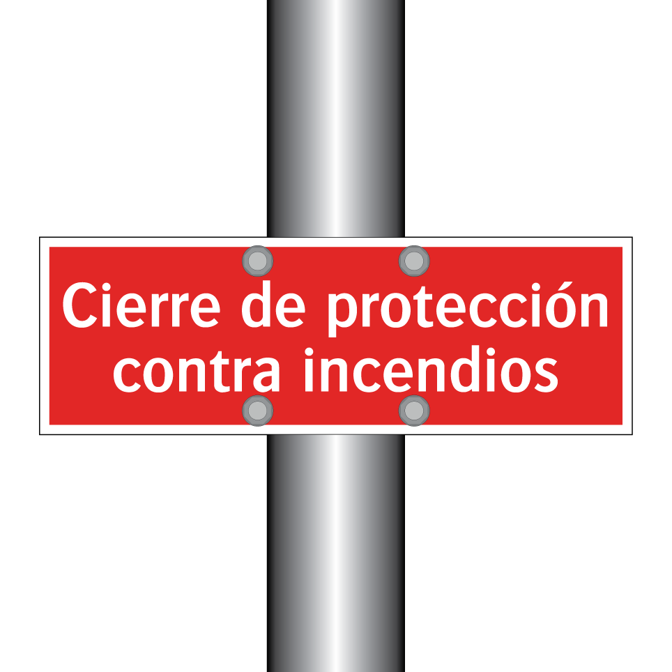 Cierre de protección contra incendios