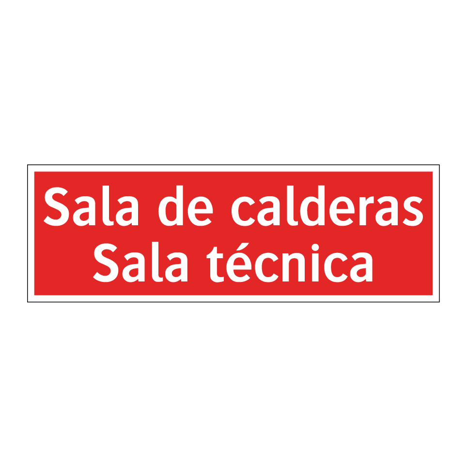 Sala de calderas Sala técnica
