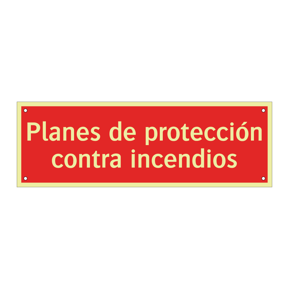 Planes de protección contra incendios