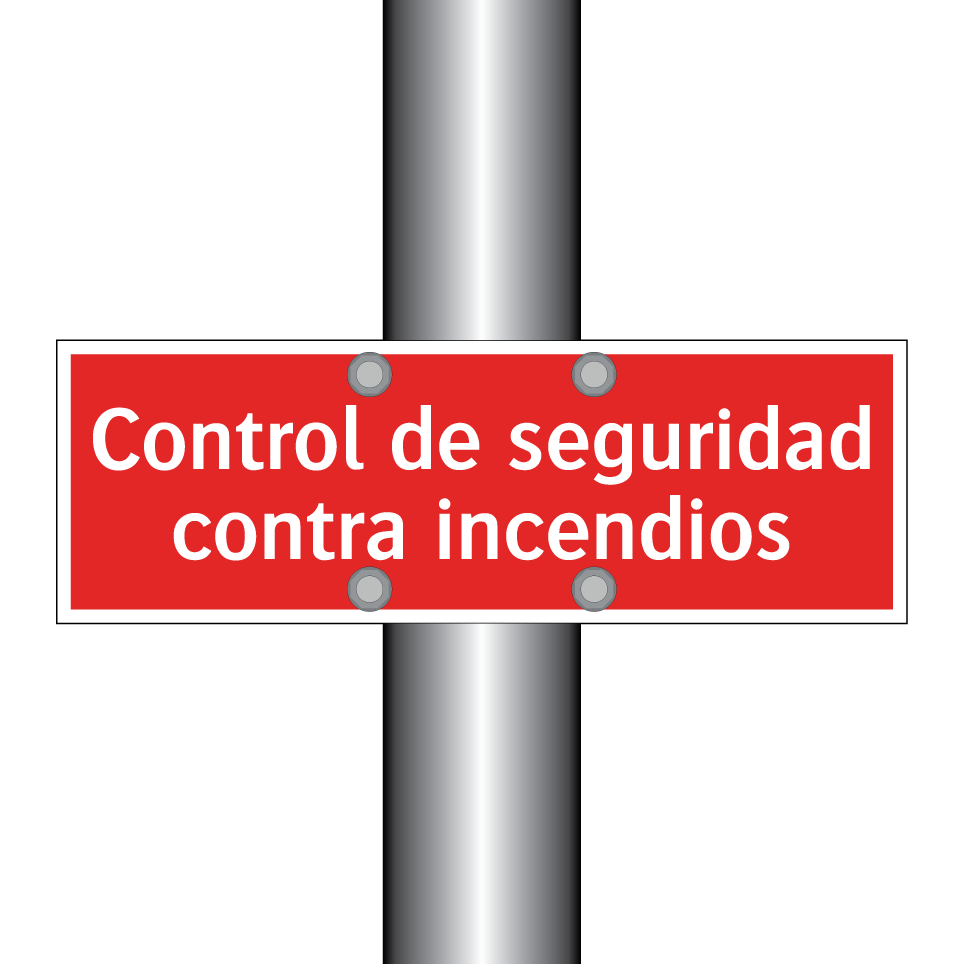 Control de seguridad contra incendios
