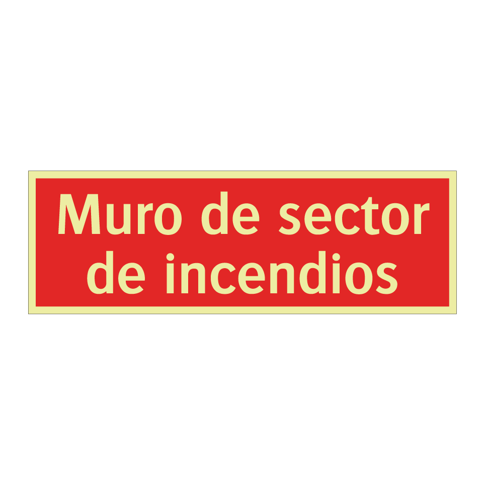 Muro de sector de incendios