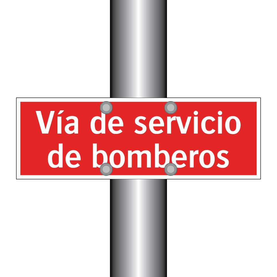 Vía de servicio de bomberos