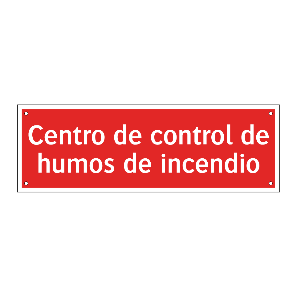 Centro de control de humos de incendio