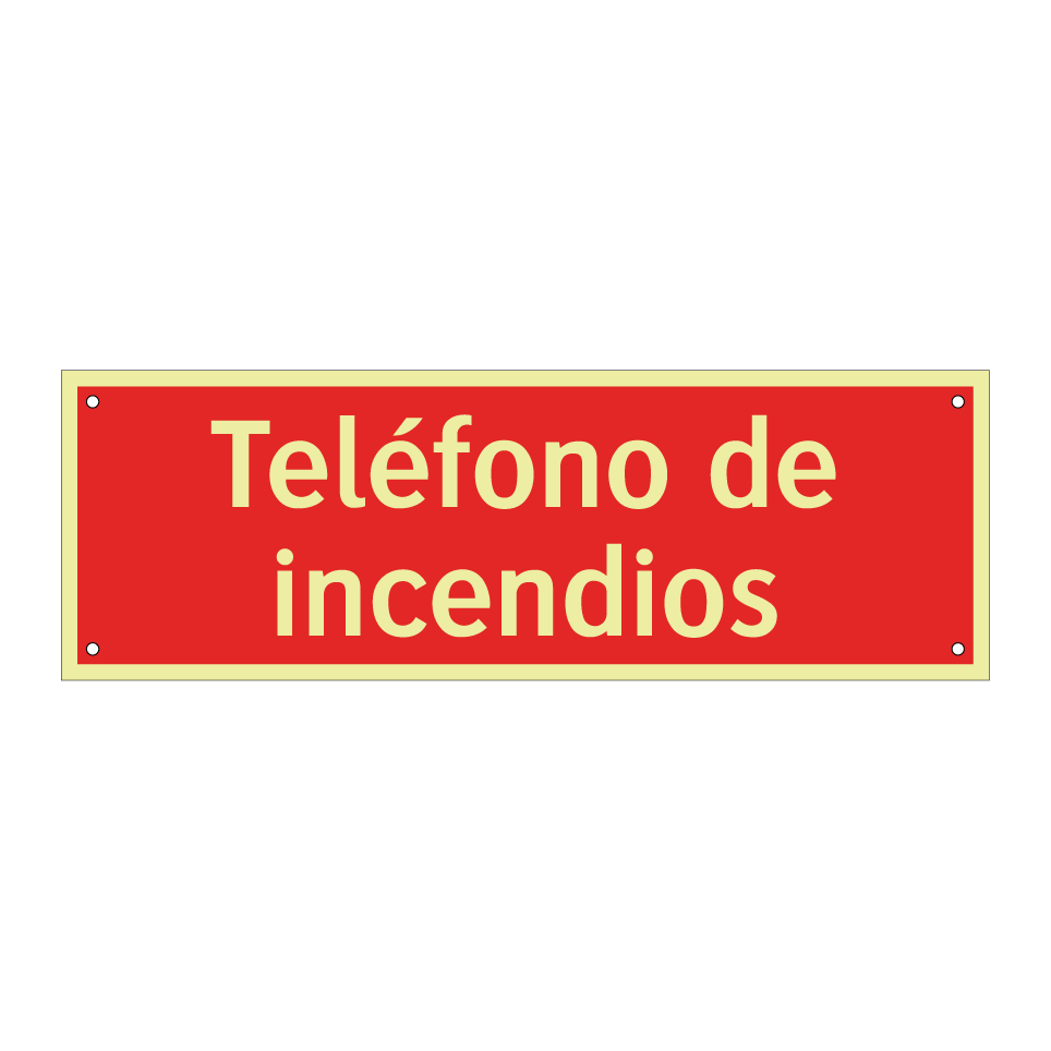 Teléfono de incendios