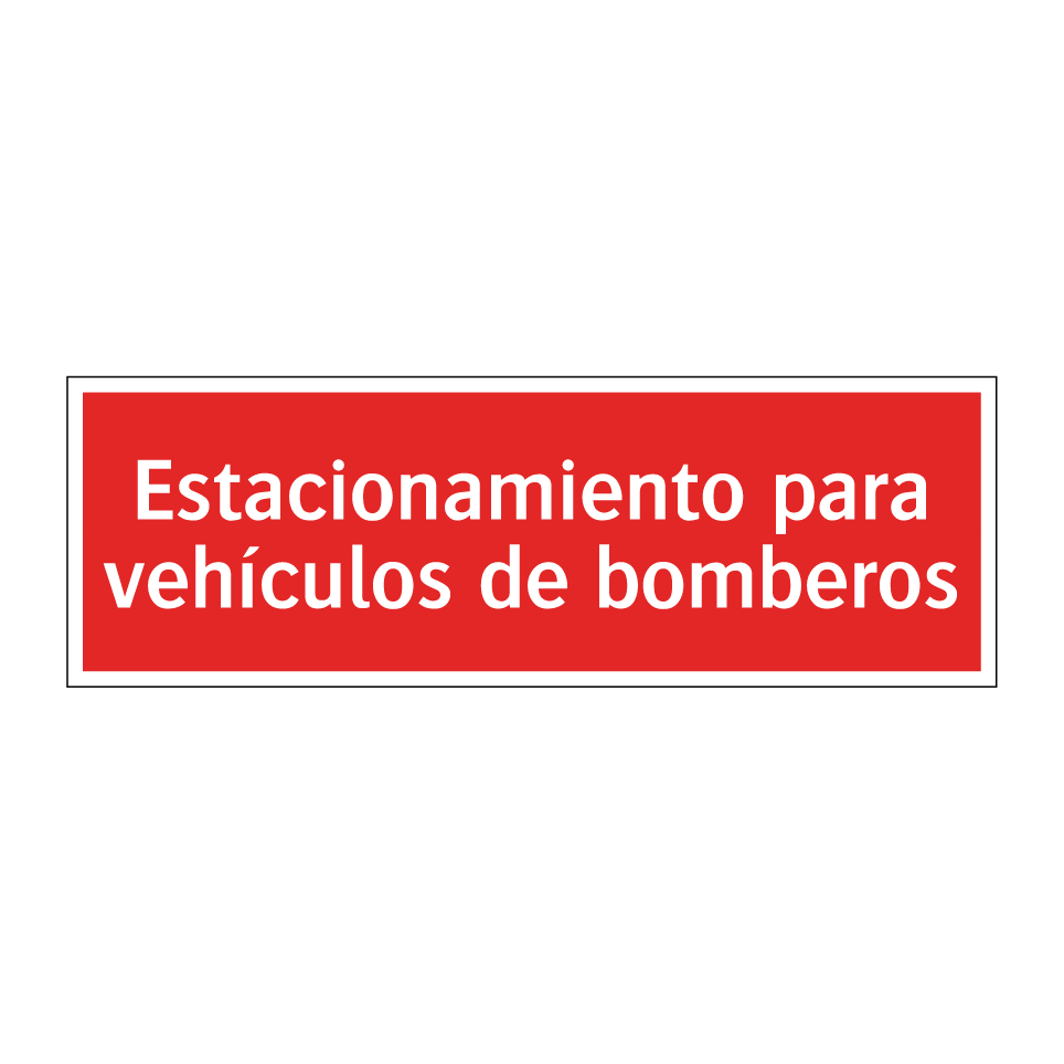 Estacionamiento para vehículos de bomberos