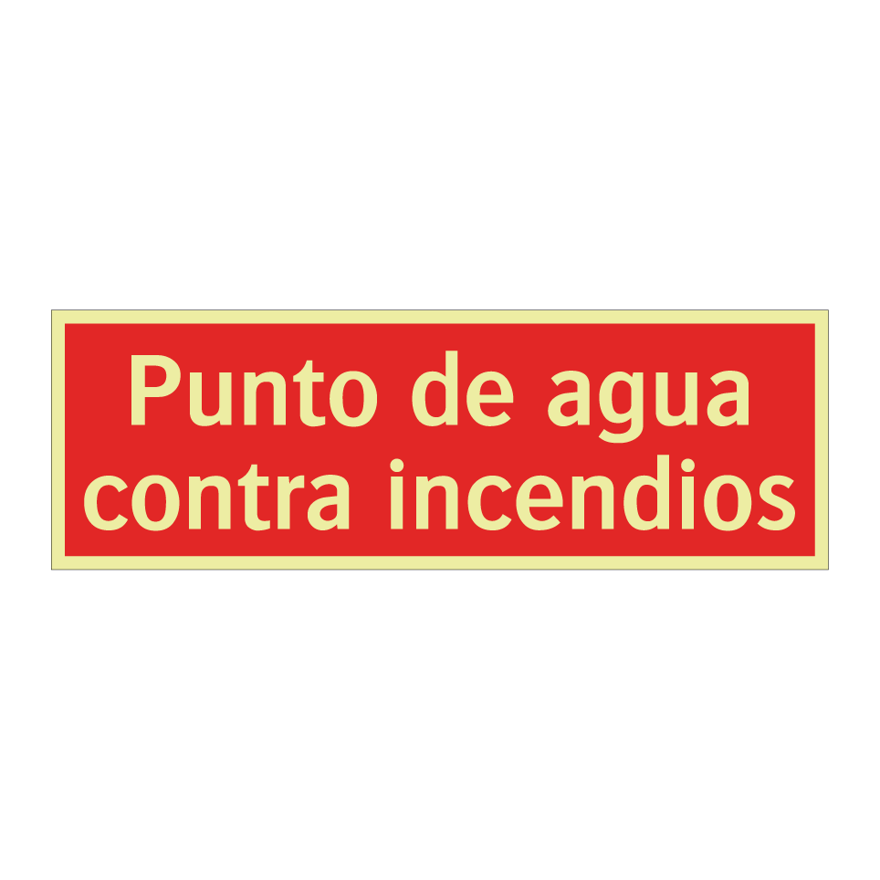 Punto de agua contra incendios