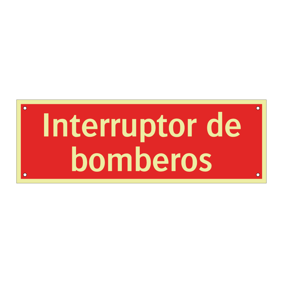 Interruptor de bomberos