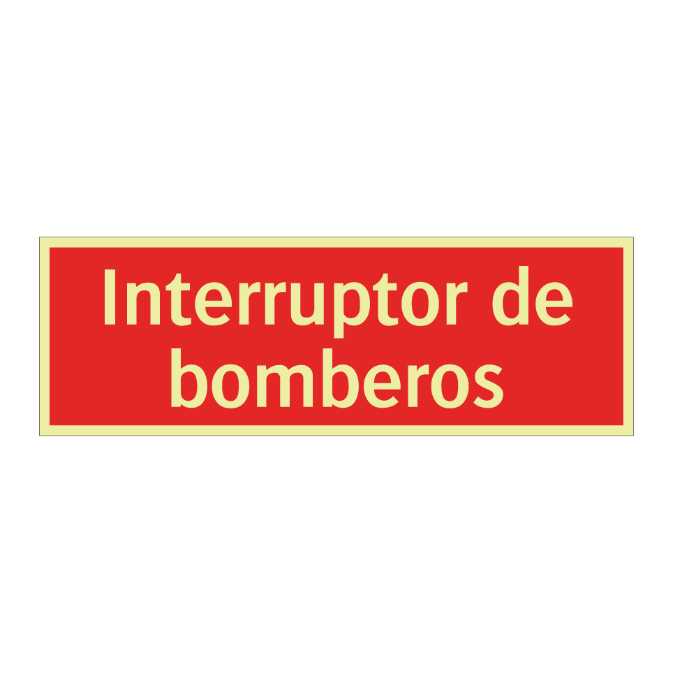 Interruptor de bomberos