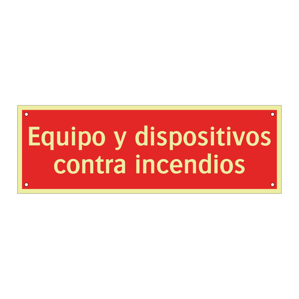 Equipo y dispositivos contra incendios