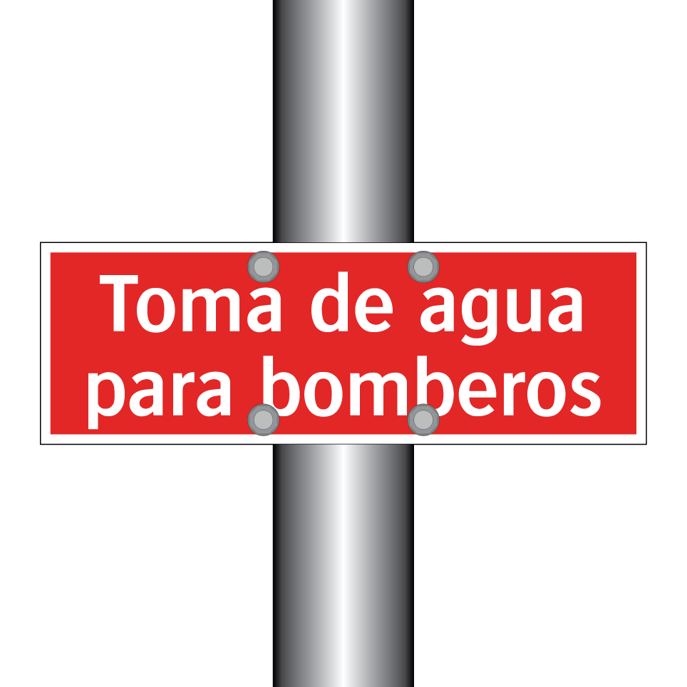 Toma de agua para bomberos