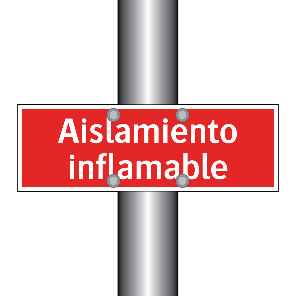 Aislamiento inflamable