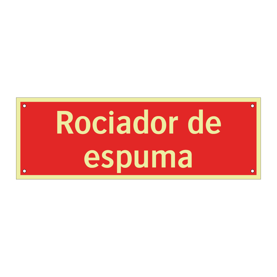Rociador de espuma