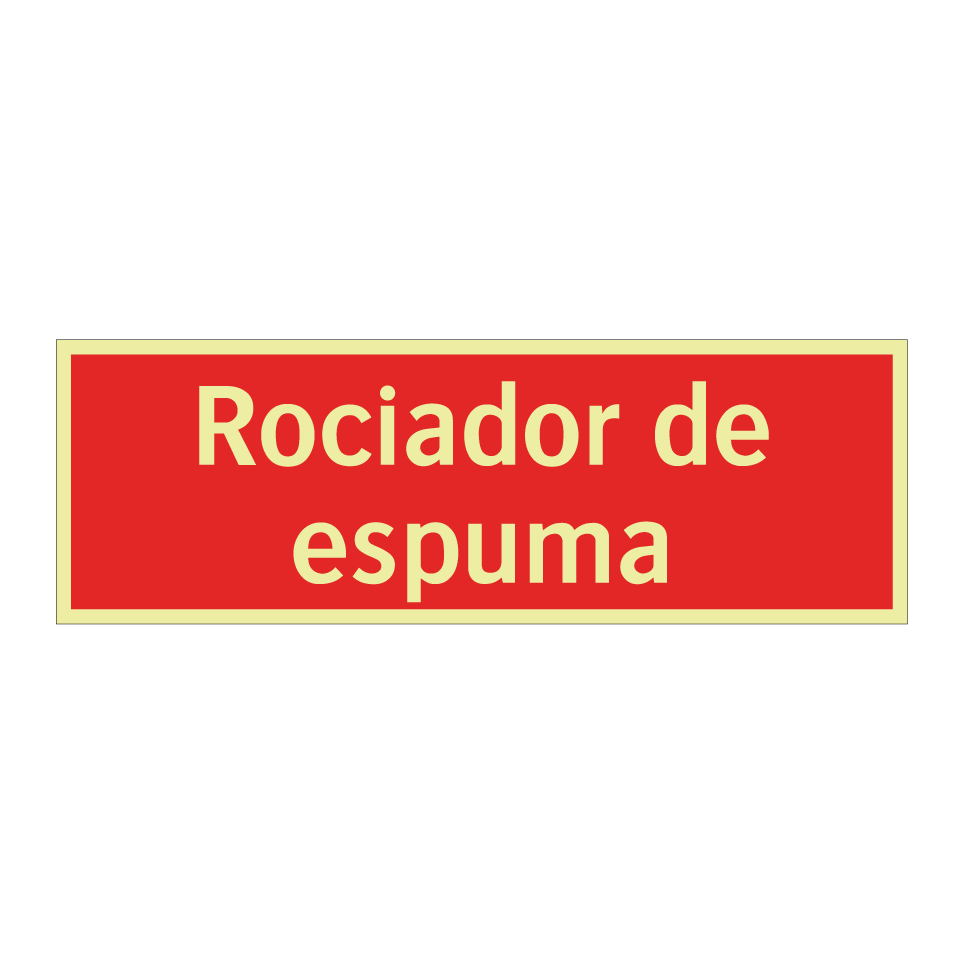 Rociador de espuma