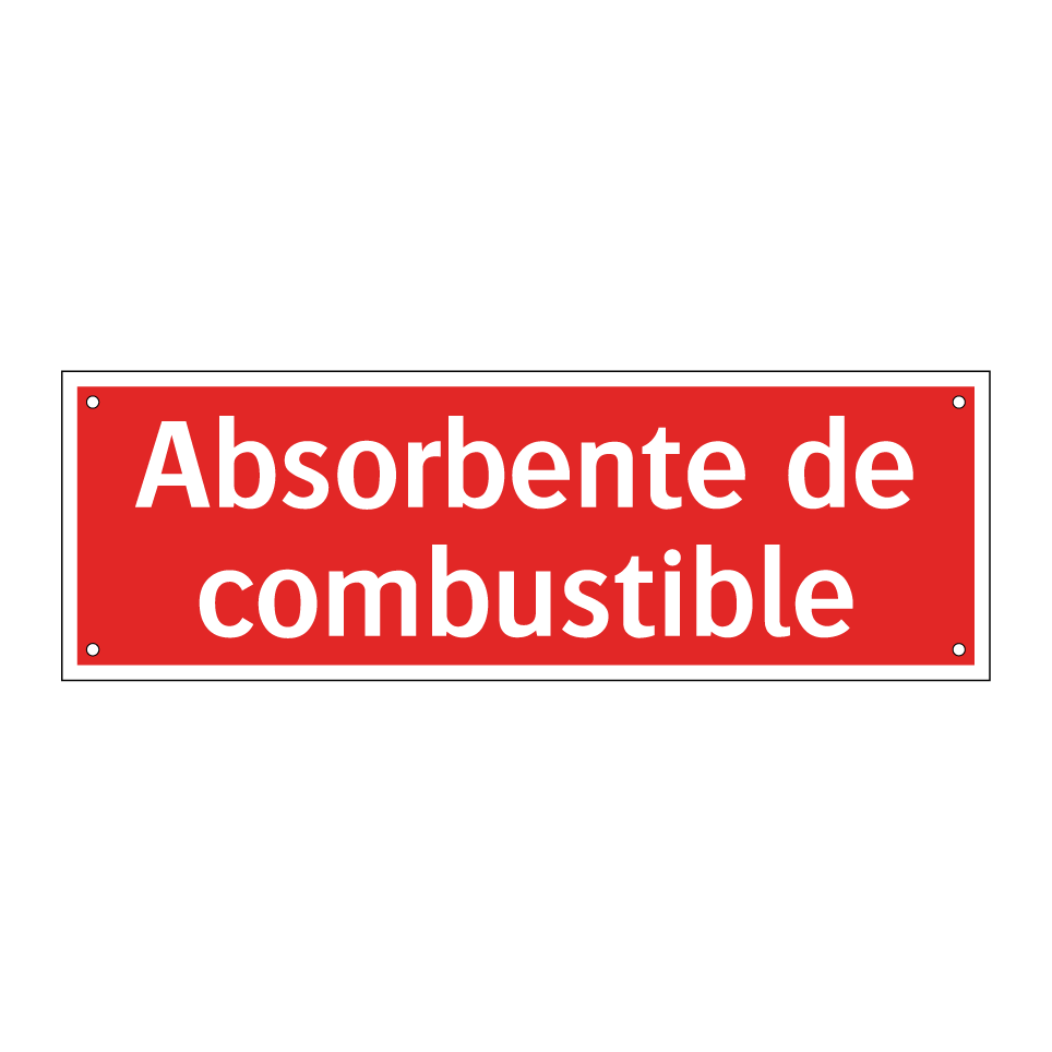 Absorbente de combustible