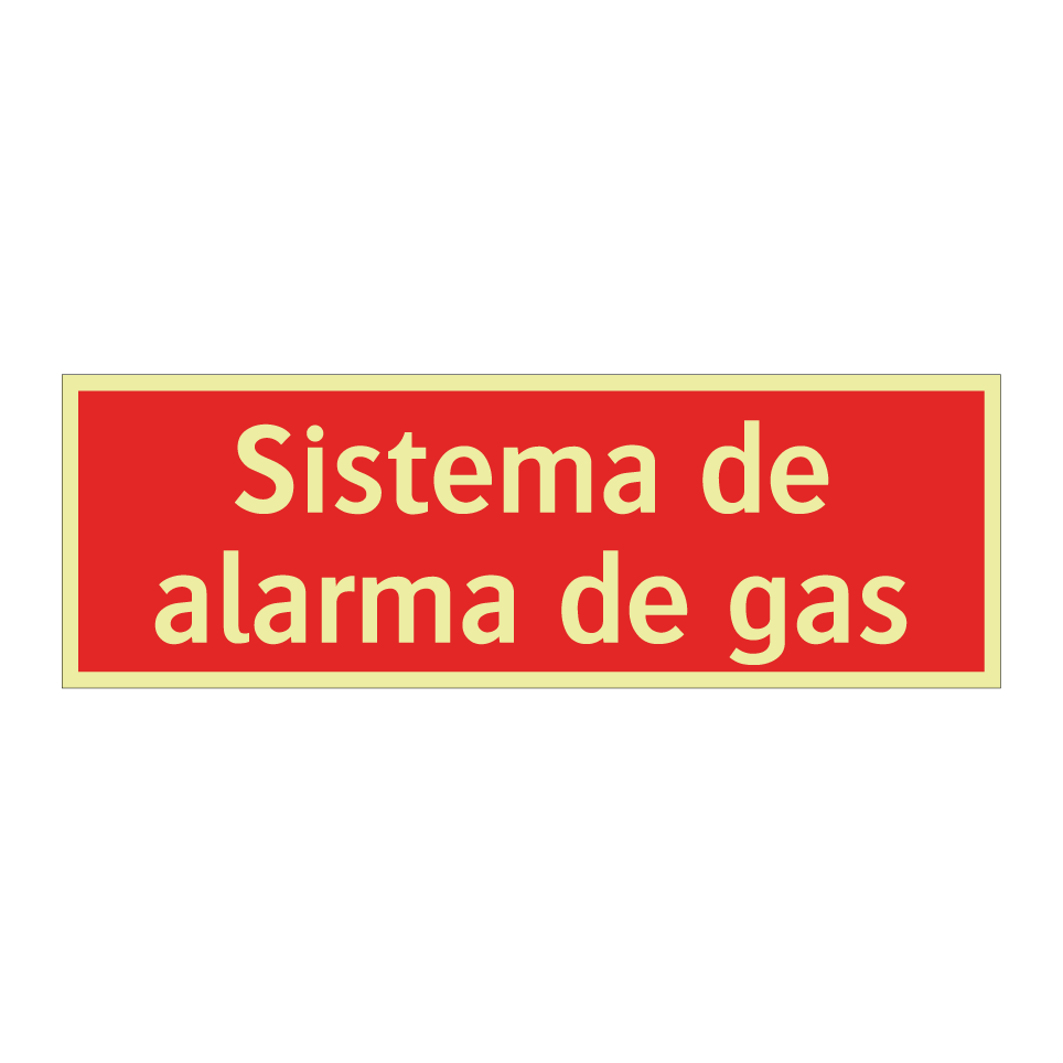 Sistema de alarma de gas