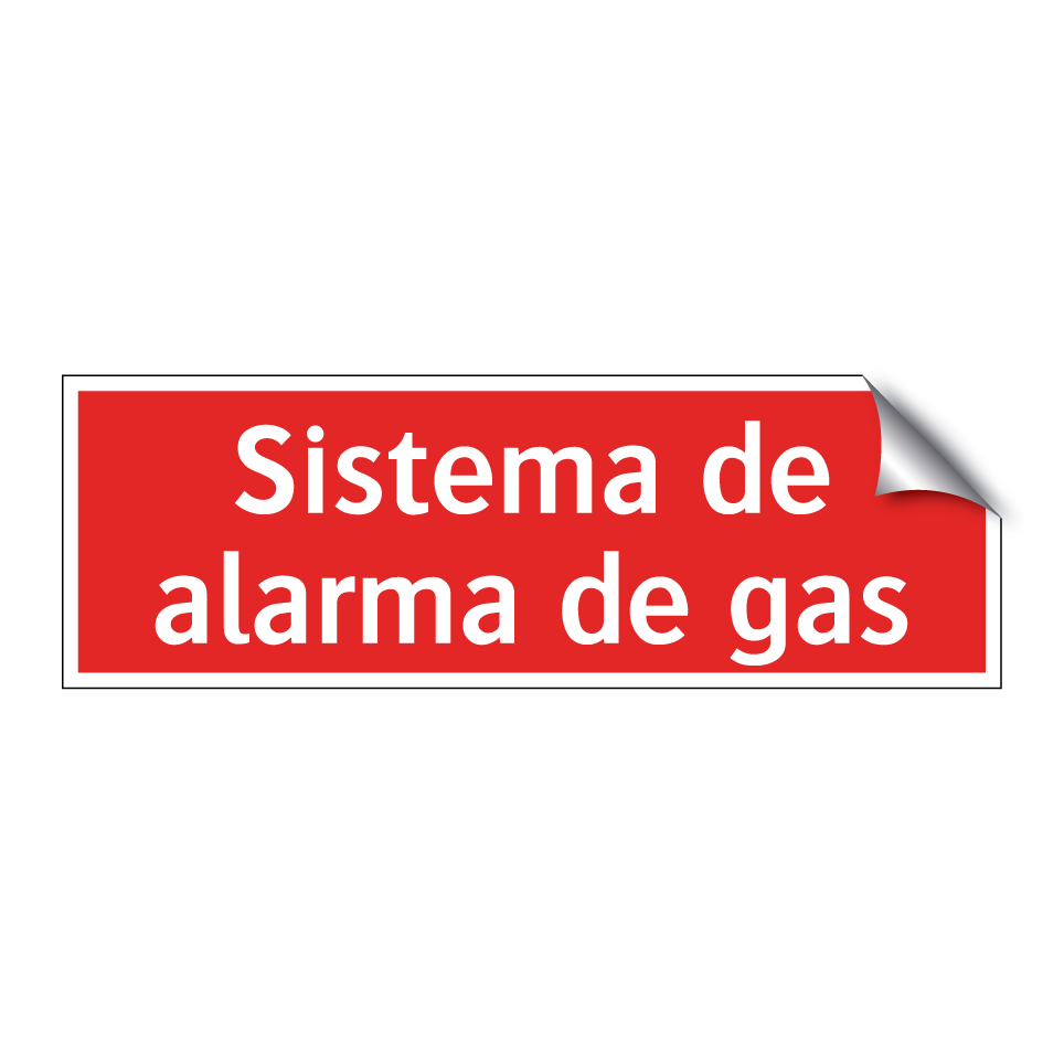 Sistema de alarma de gas