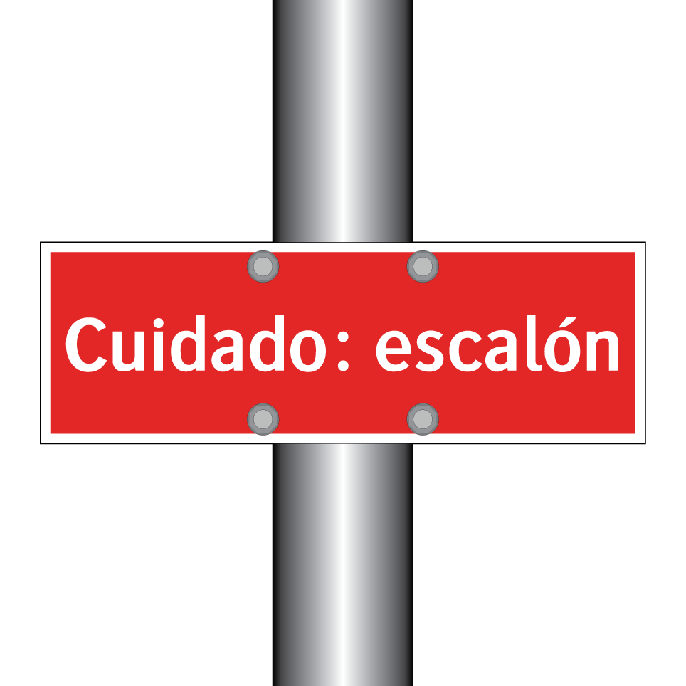 Cuidado: escalón