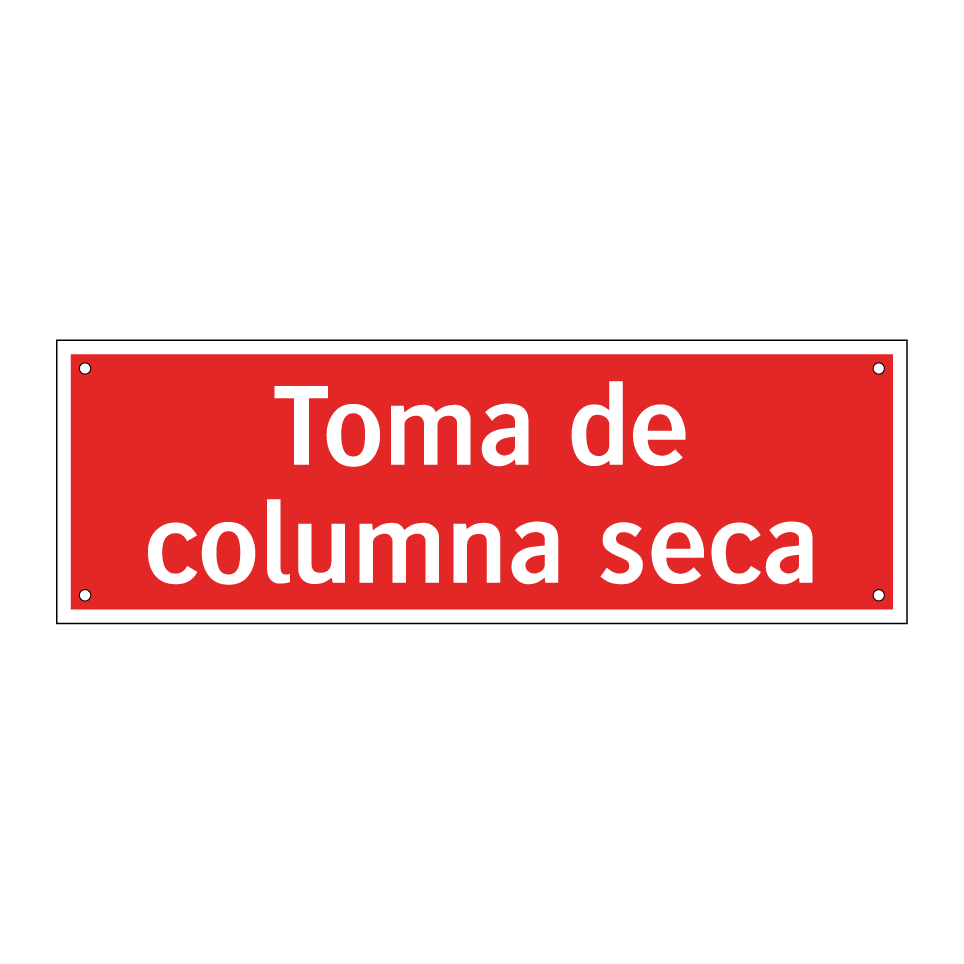Toma de columna seca