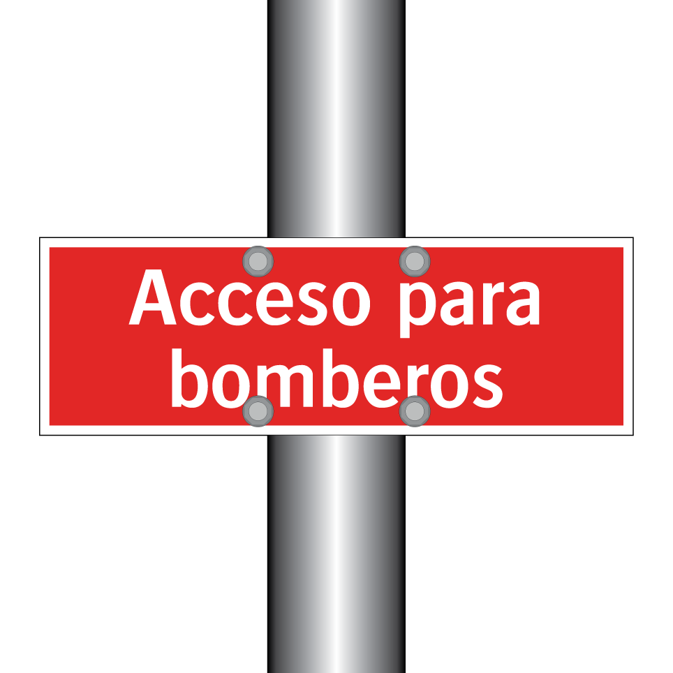 Acceso para bomberos