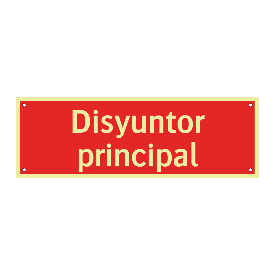 Disyuntor principal
