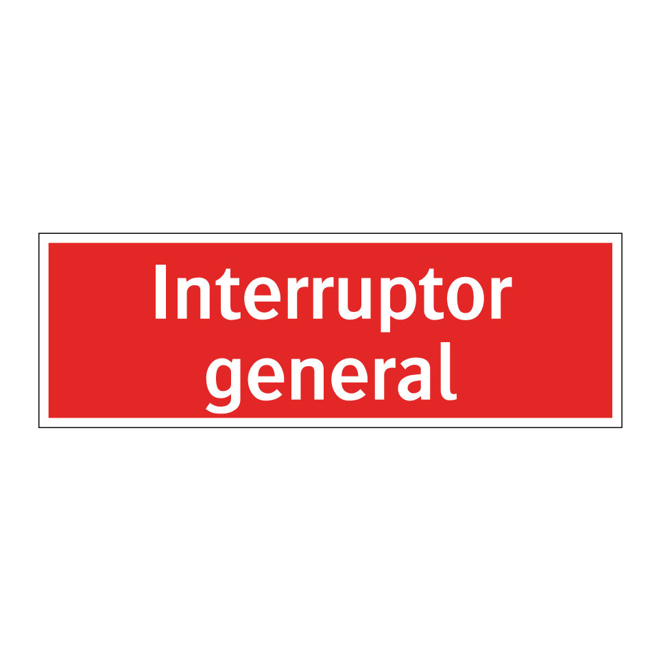 Interruptor general
