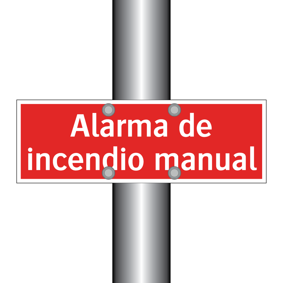 Alarma de incendio manual