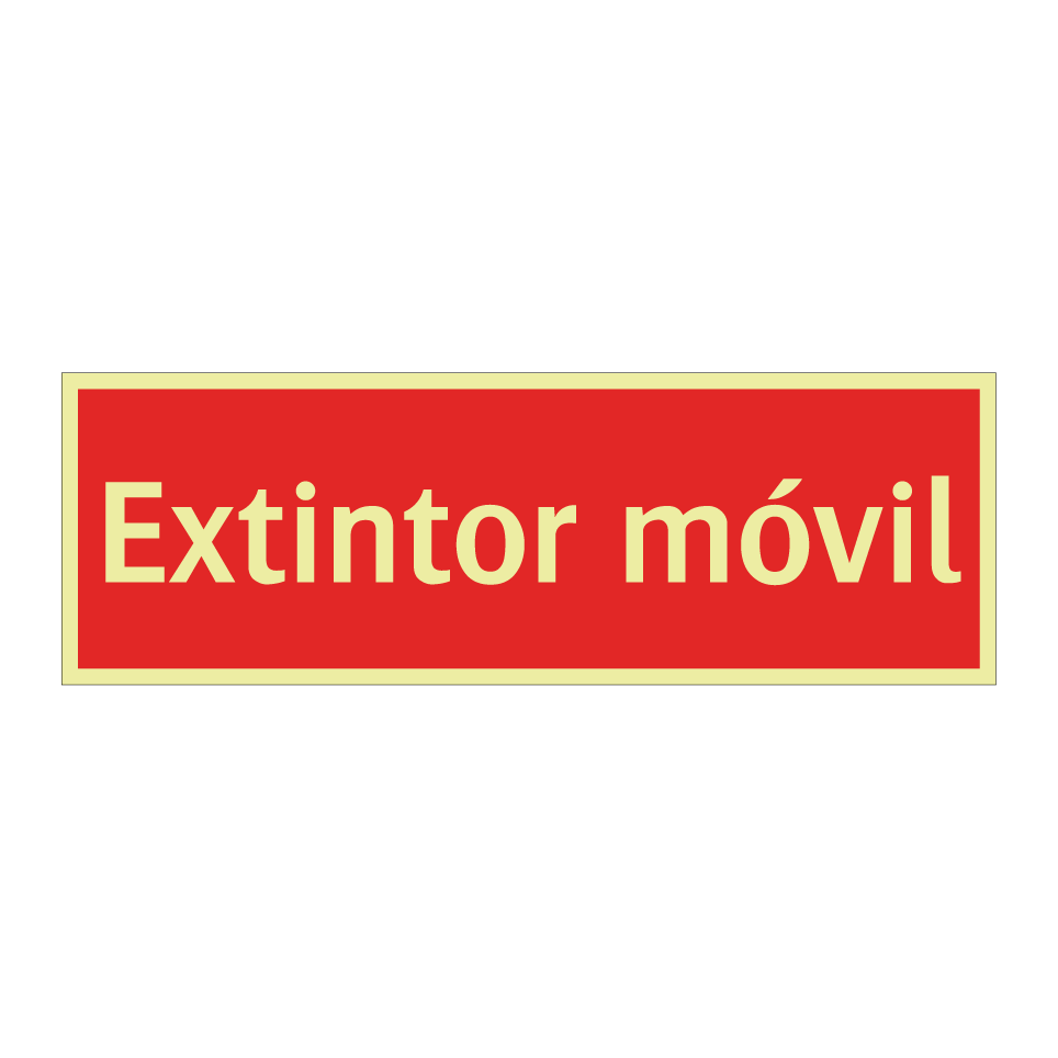 Extintor móvil
