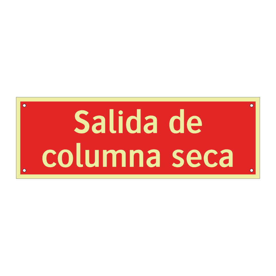Salida de columna seca