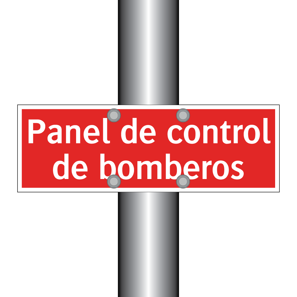 Panel de control de bomberos